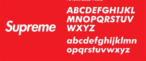 supreme font maker